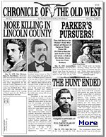 A monthly newspaper composed of actual articles from 1800s.  You will swear it was found in your great grandfathers old trunk. 